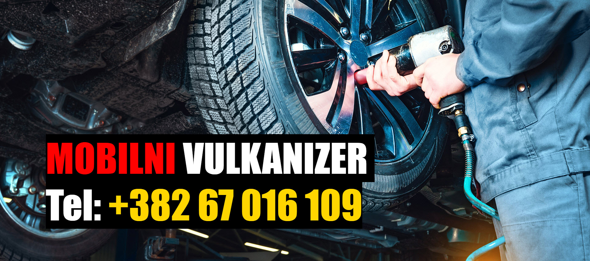 VULKANIZER PODGORICA - MOBILNI VULKANIZER